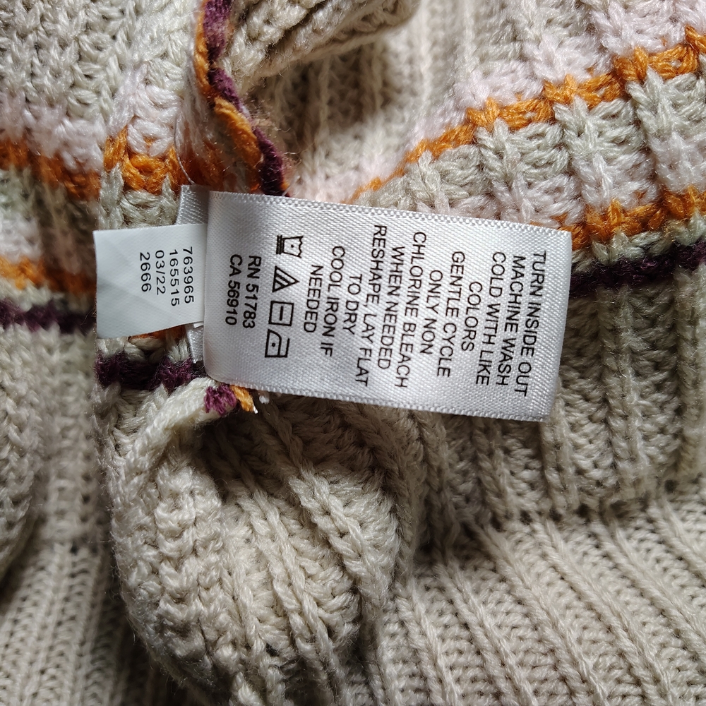 Maurices Striped Sweater with Button Detail - Picture 9 of 9